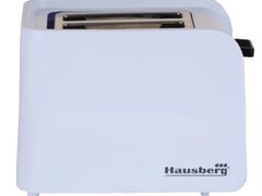 Prajitor de paine Hausberg HB-195NG, 750 W, 2 felii, functie decongelare, functie reincalzire, 6 tre